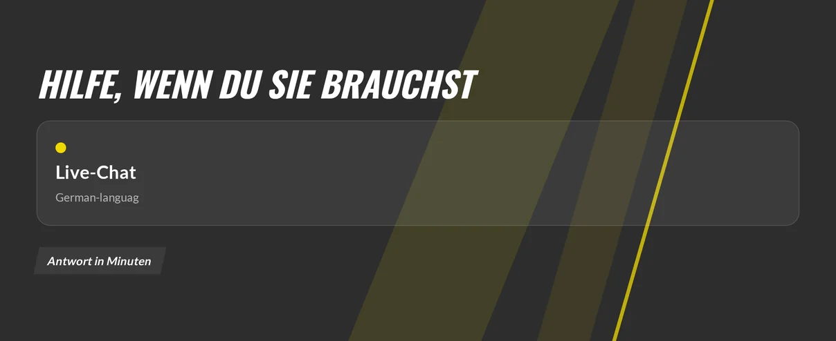 Öffne Live-Chat Support